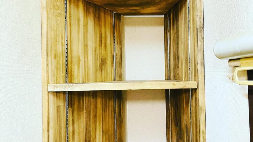 事務所棚新調・取付